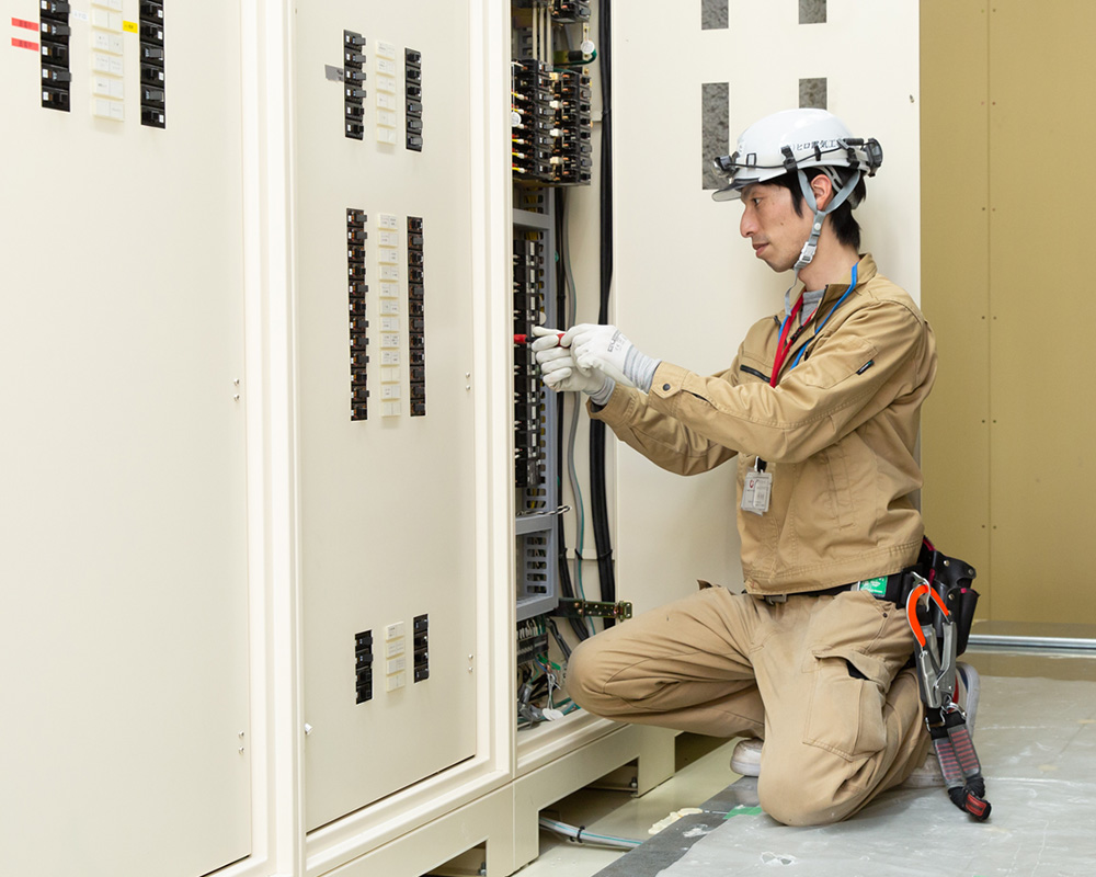 有限会社ヒロ電気工事の社屋